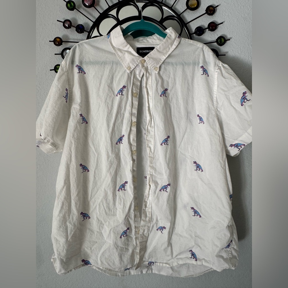 Bonobos 2XL dinosaur shirt